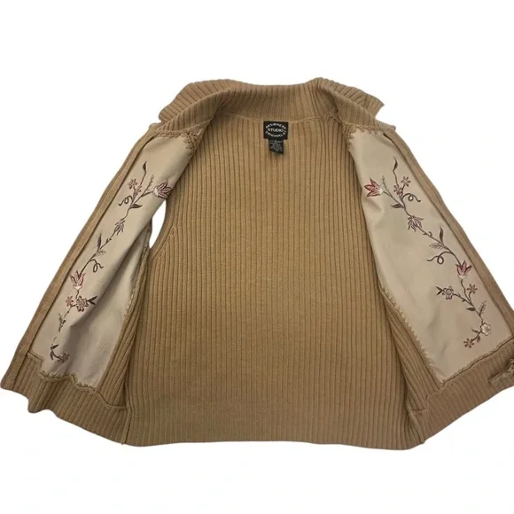 Vintage Designers Originals | Leather Vest - Size L - Picture 4 of 8